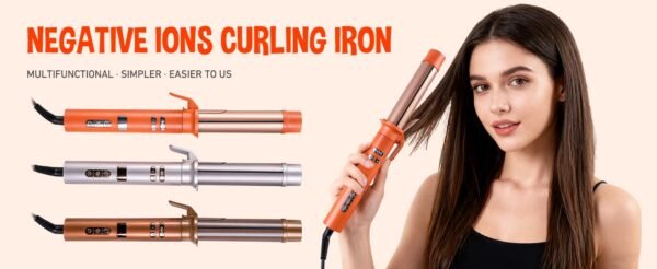 NEGATIVE IONS CURLING IRON