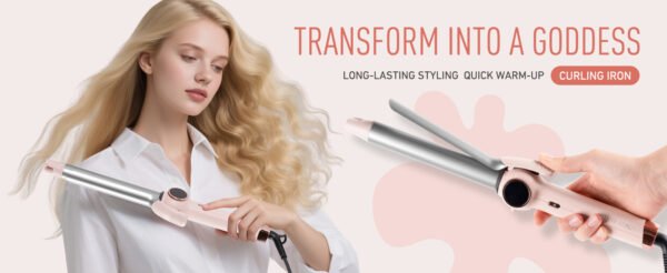LONG-LASTING STYLING QUICK WARM-UP CURLING IRON