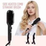 SIDE HEATED COMB STRAIGHT BRUSH