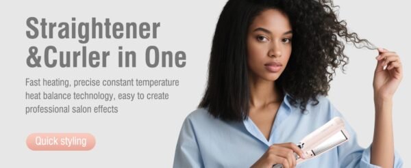 Straightener &Curler in One