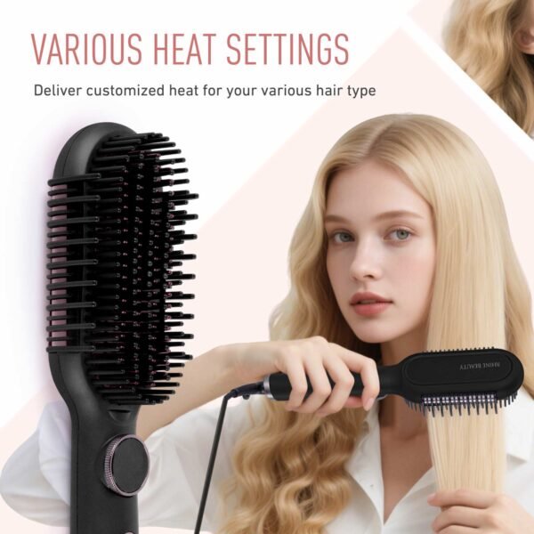 SIDE HEATED COMB STRAIGHT BRUSH