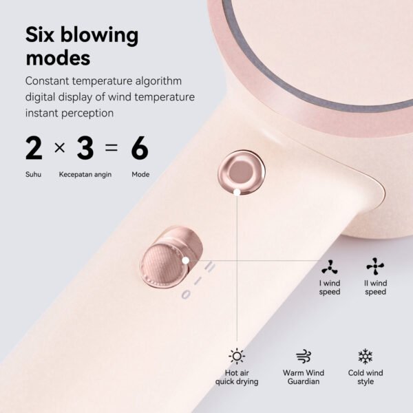 Minimalist aesthetic Convenient hair dryer