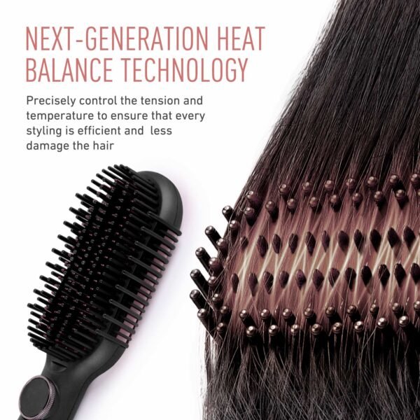SIDE HEATED COMB STRAIGHT BRUSH