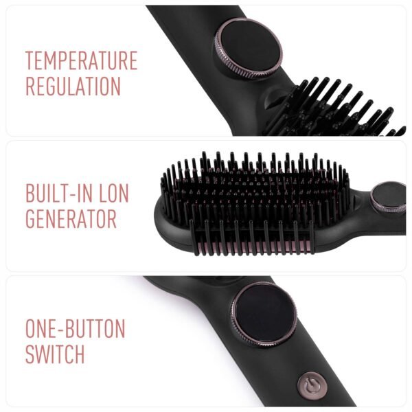 SIDE HEATED COMB STRAIGHT BRUSH