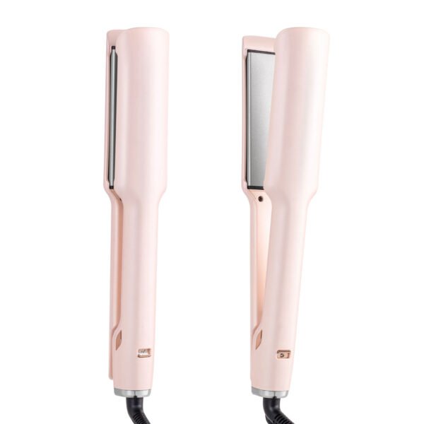 Switch between flat and curly hair