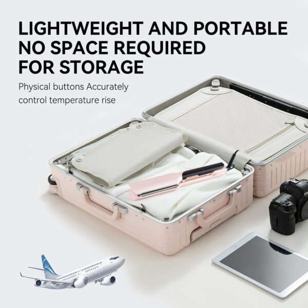 Switch between flat and curly hair