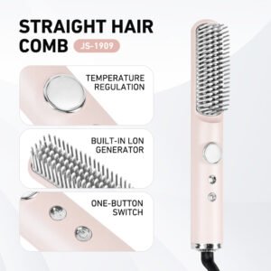 STRAIGHT HAIR COMB JS-1909