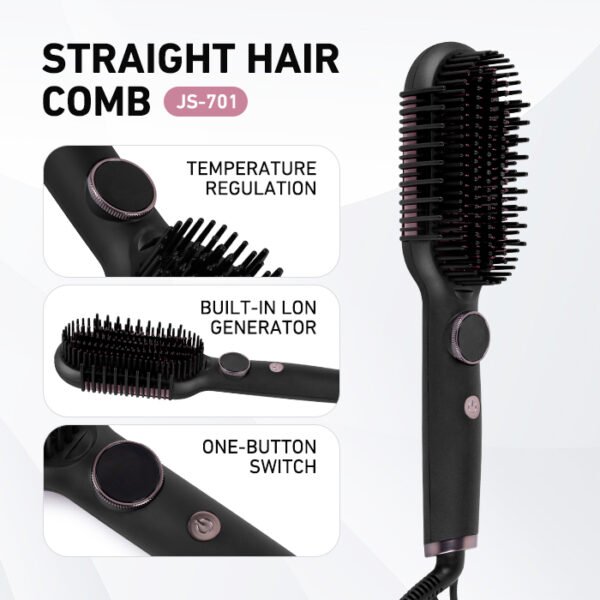STRAIGHT HAIR COMB JS-701